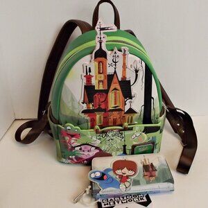 NEW Loungefly Fosters Home for Imaginary Friends Mini Backpack & Wallet